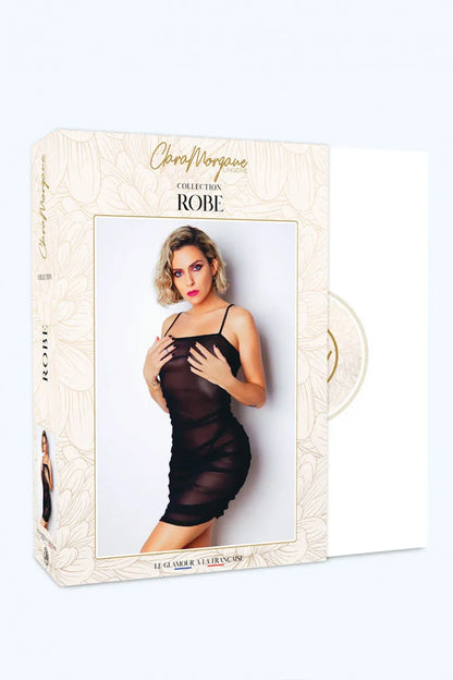 Robe transparente Le numéro 6 par Clara Morgane lingerie