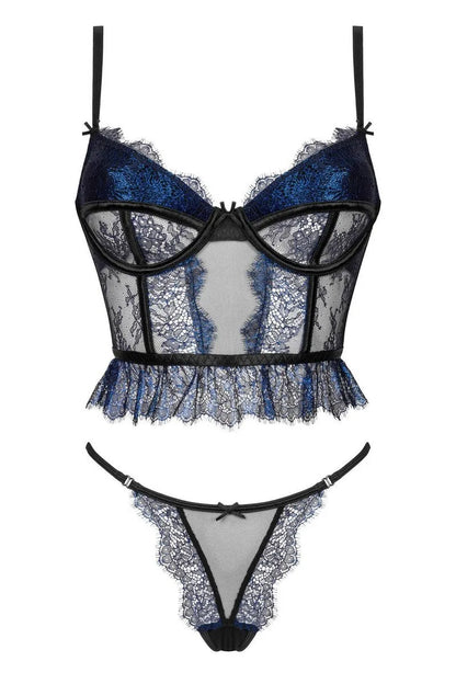 Ensemble bustier Saphira - LUXURY ALLEY dessous