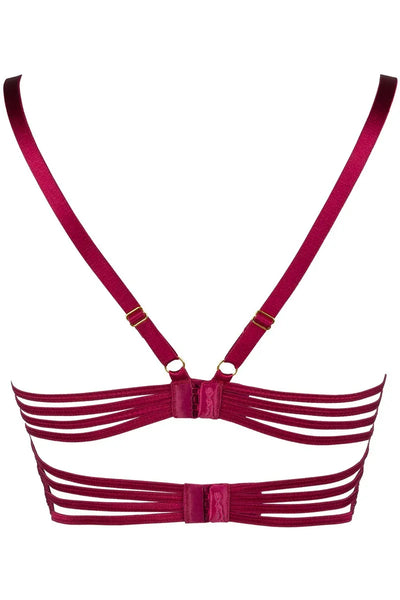 Soutien-gorge prune V-9431 (90D) par Axami
