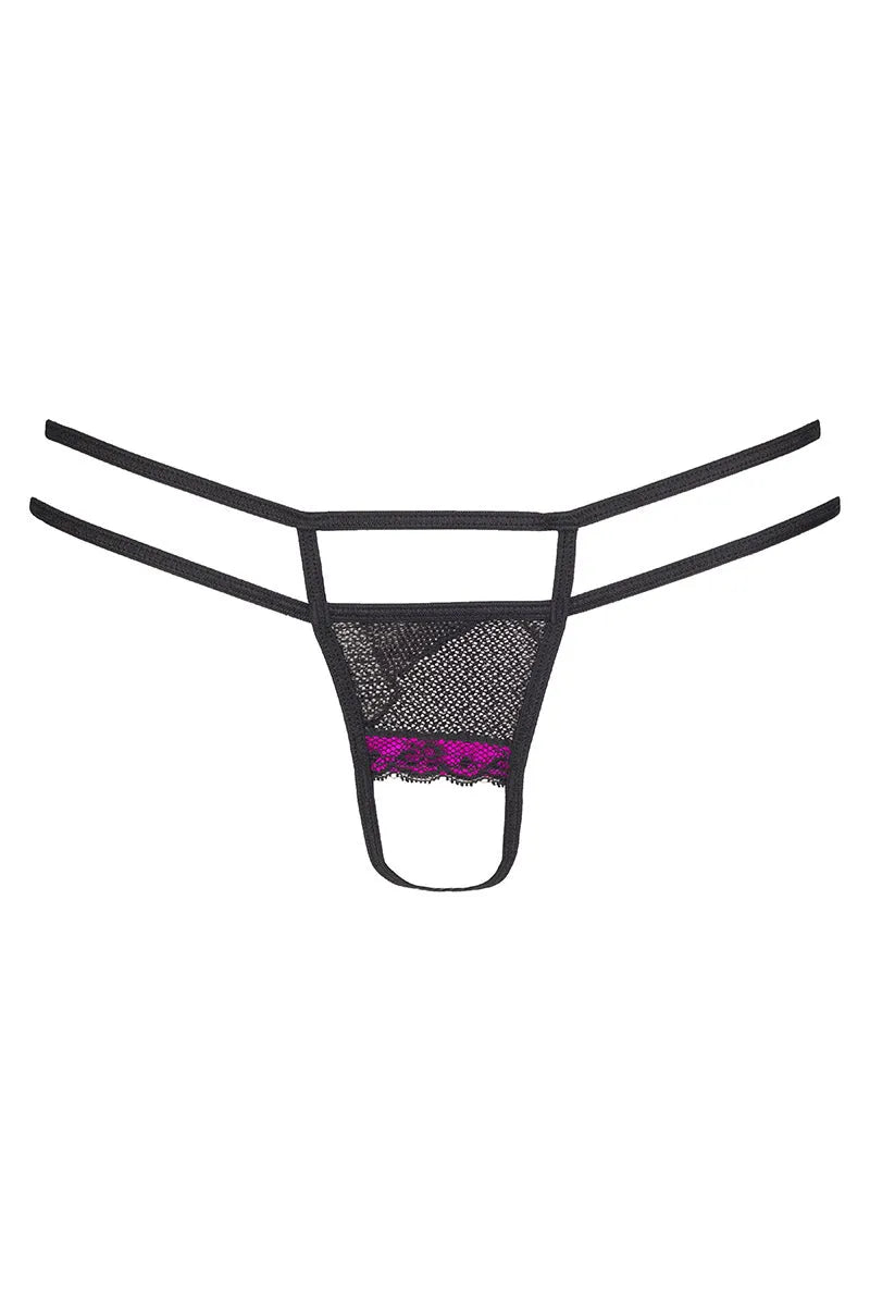 String ouvert Cassis V-6558 par Axami