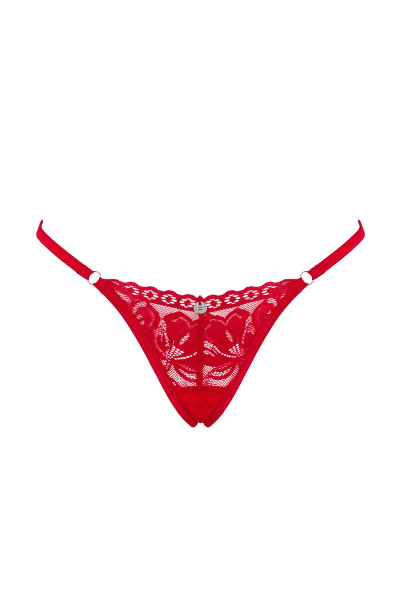 String rouge Lacelove par Obsessive