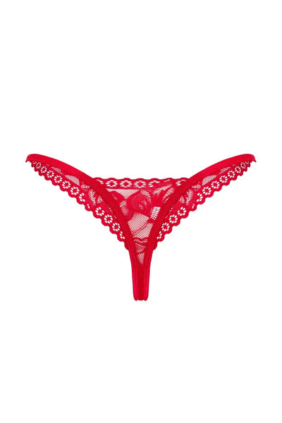String rouge Lacelove par Obsessive