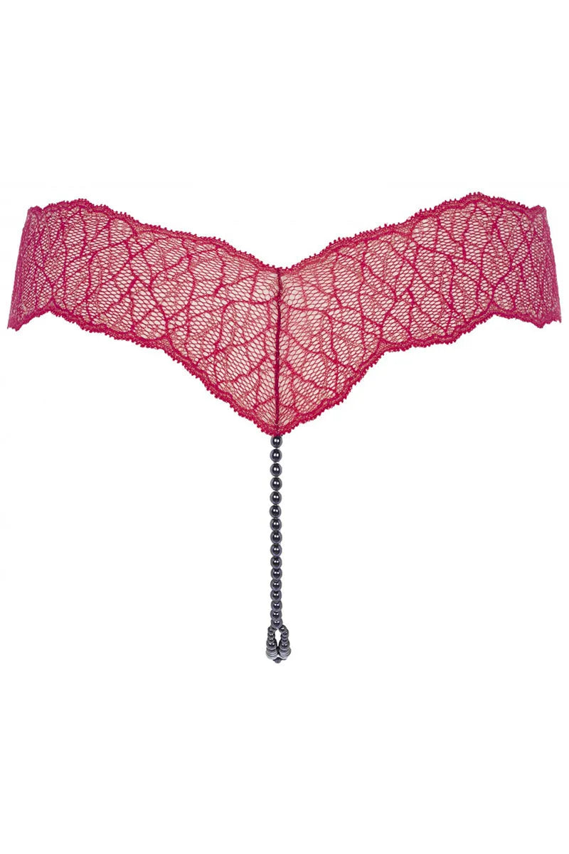 String Sydney Dark double rouge par Bracli