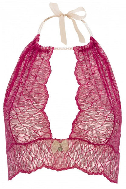 Brassière Sydney rouge - LUXURY ALLEY dessous