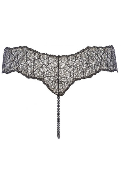 String Sydney Dark single noir - LUXURY ALLEY dessous