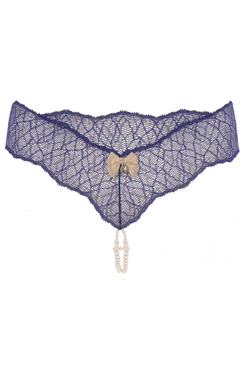 String Sydney double bleu - LUXURY ALLEY dessous