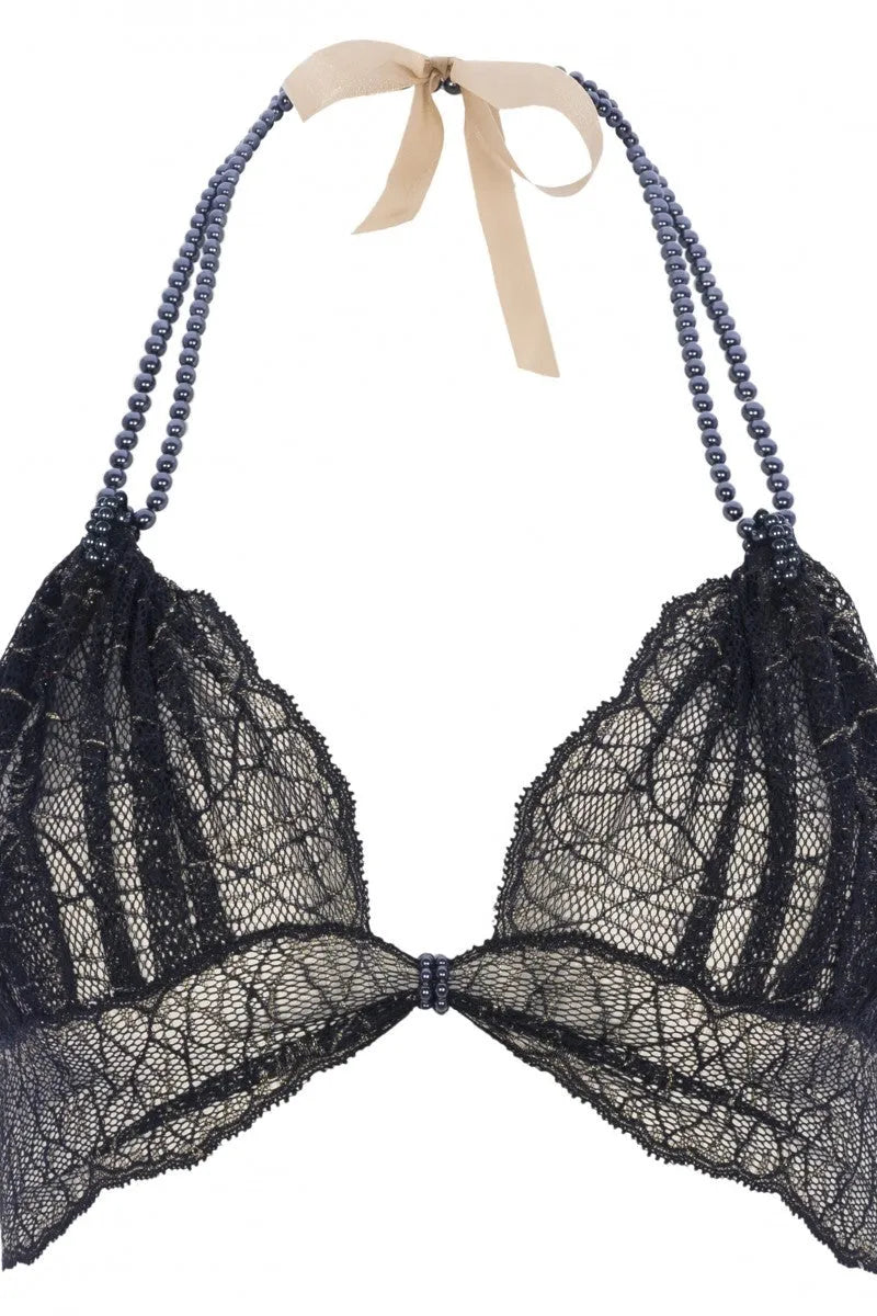 Soutien-gorge Sydney Dark noir - LUXURY ALLEY dessous