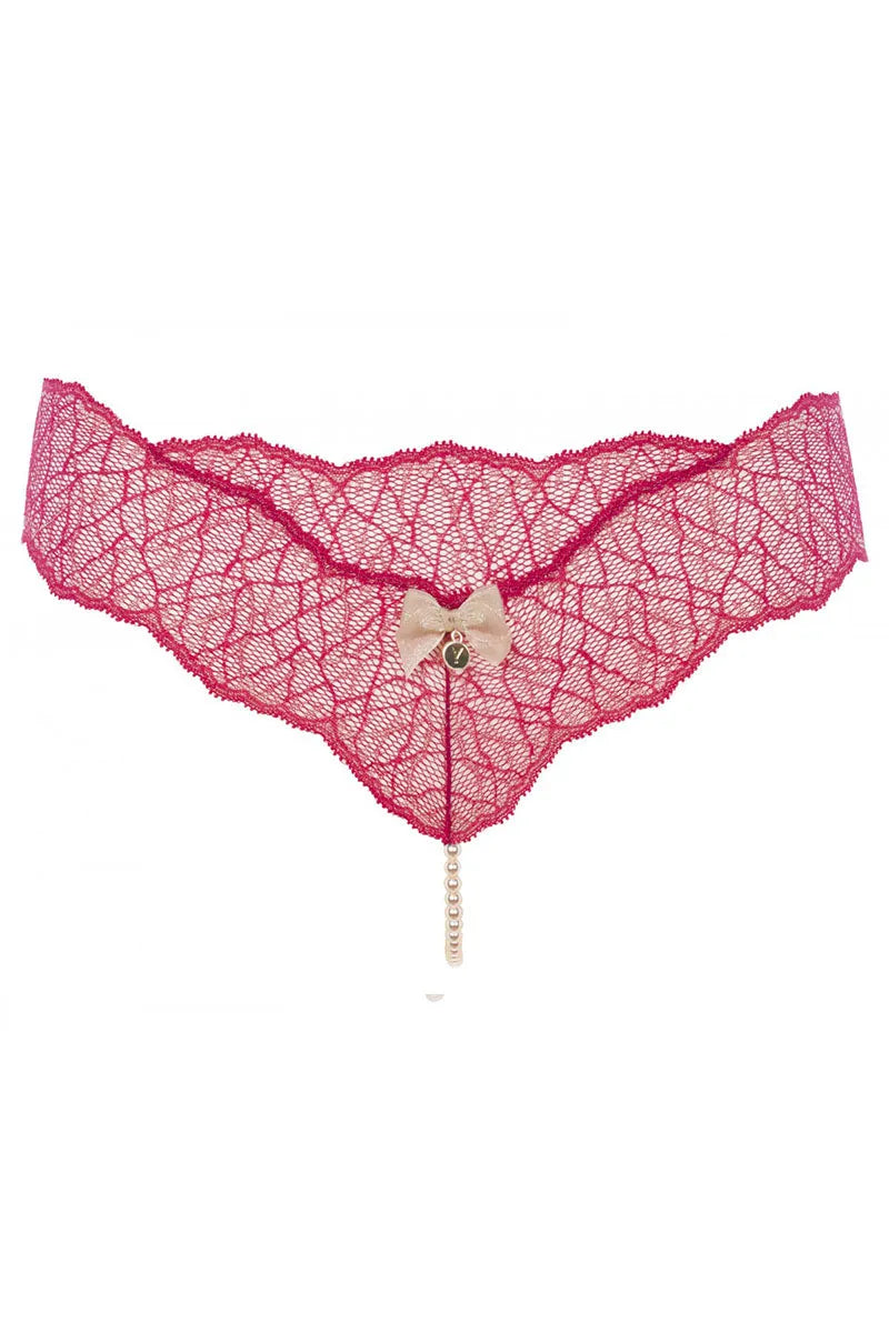 String Sydney single rouge - LUXURY ALLEY dessous