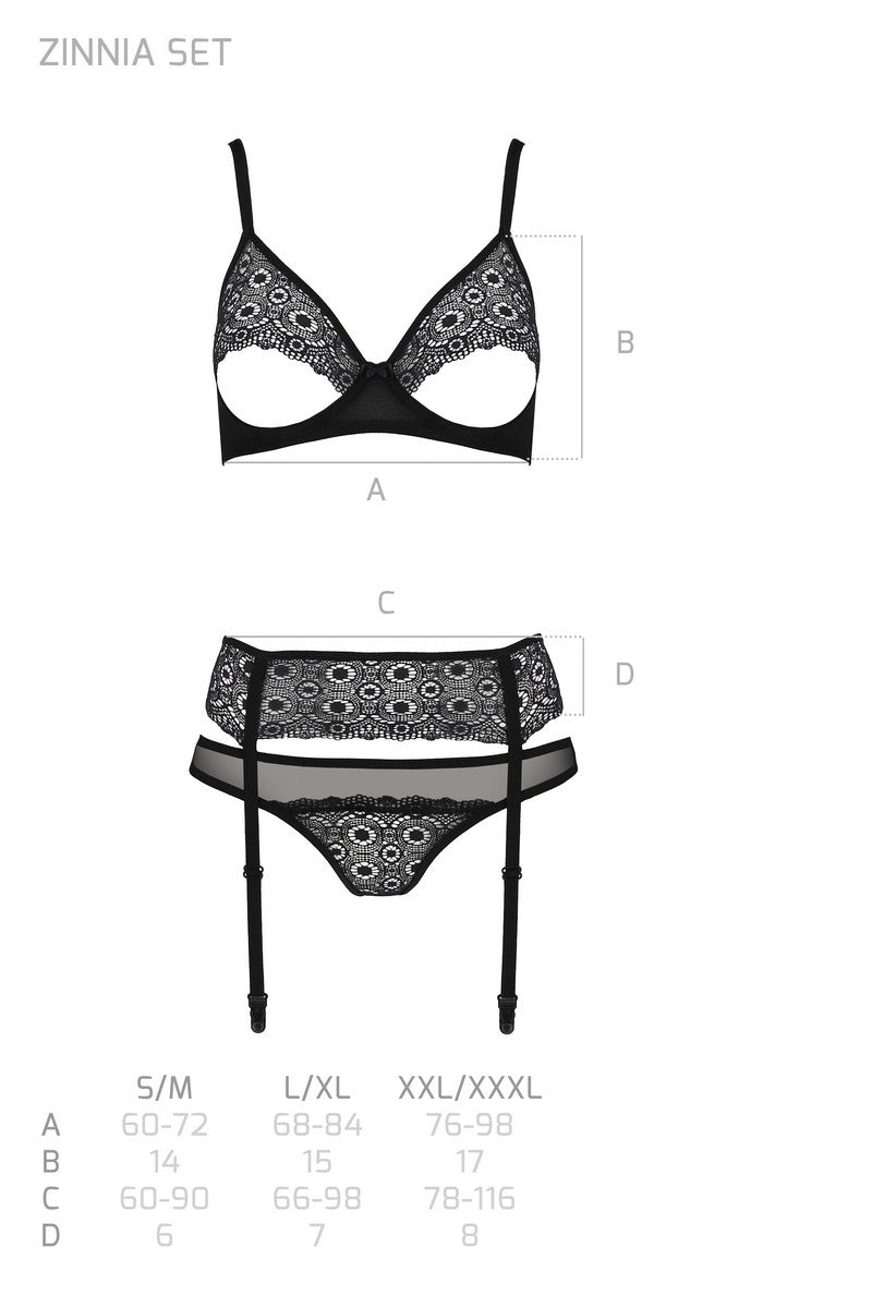 Ensemble 3 pièces Zinnia - LUXURY ALLEY dessous